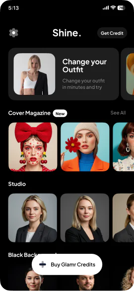 JobShot AI home screen