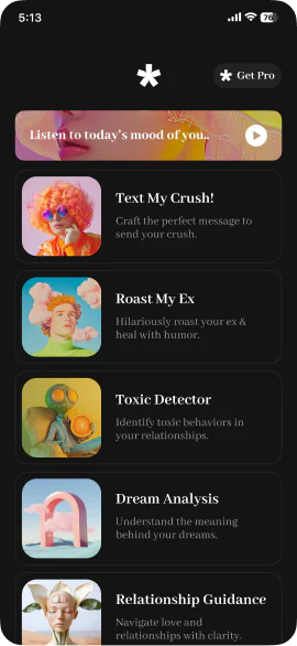 Sola home screen